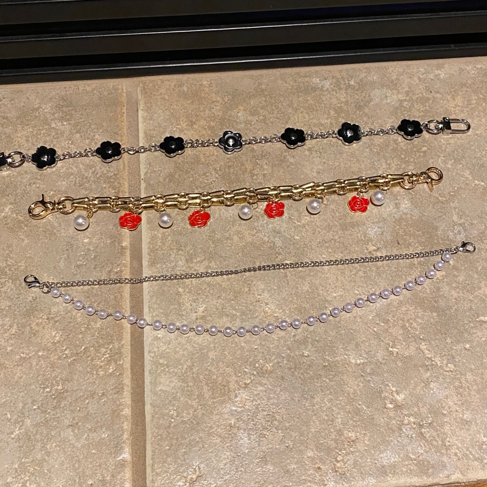 NWT bag charm chains…you pick!